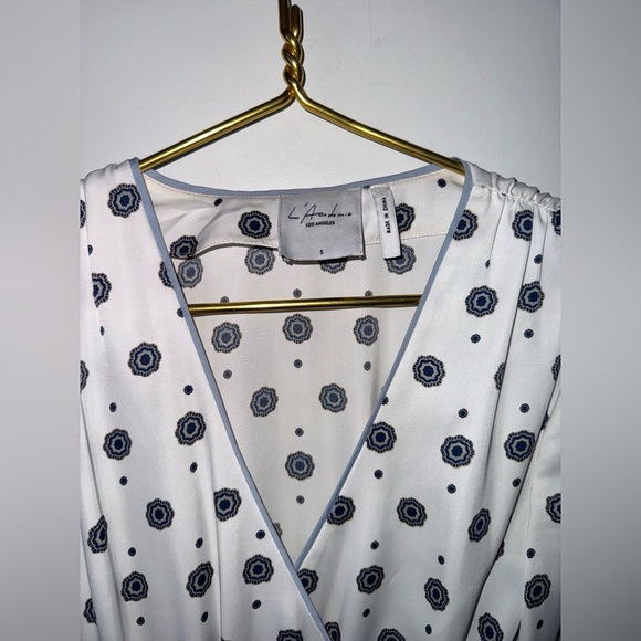 L’Academie Revolve Medallion Print Wrap Mini Dress - Picture 5 of 7